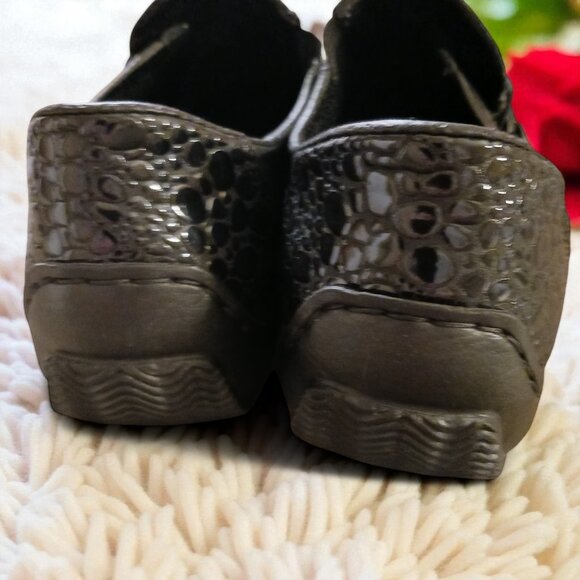 RIEKER Women’s Black Leather Flats “Celia” EU 40  US 9.5–10  Anti-Stress Comfort - Picture 9 of 15